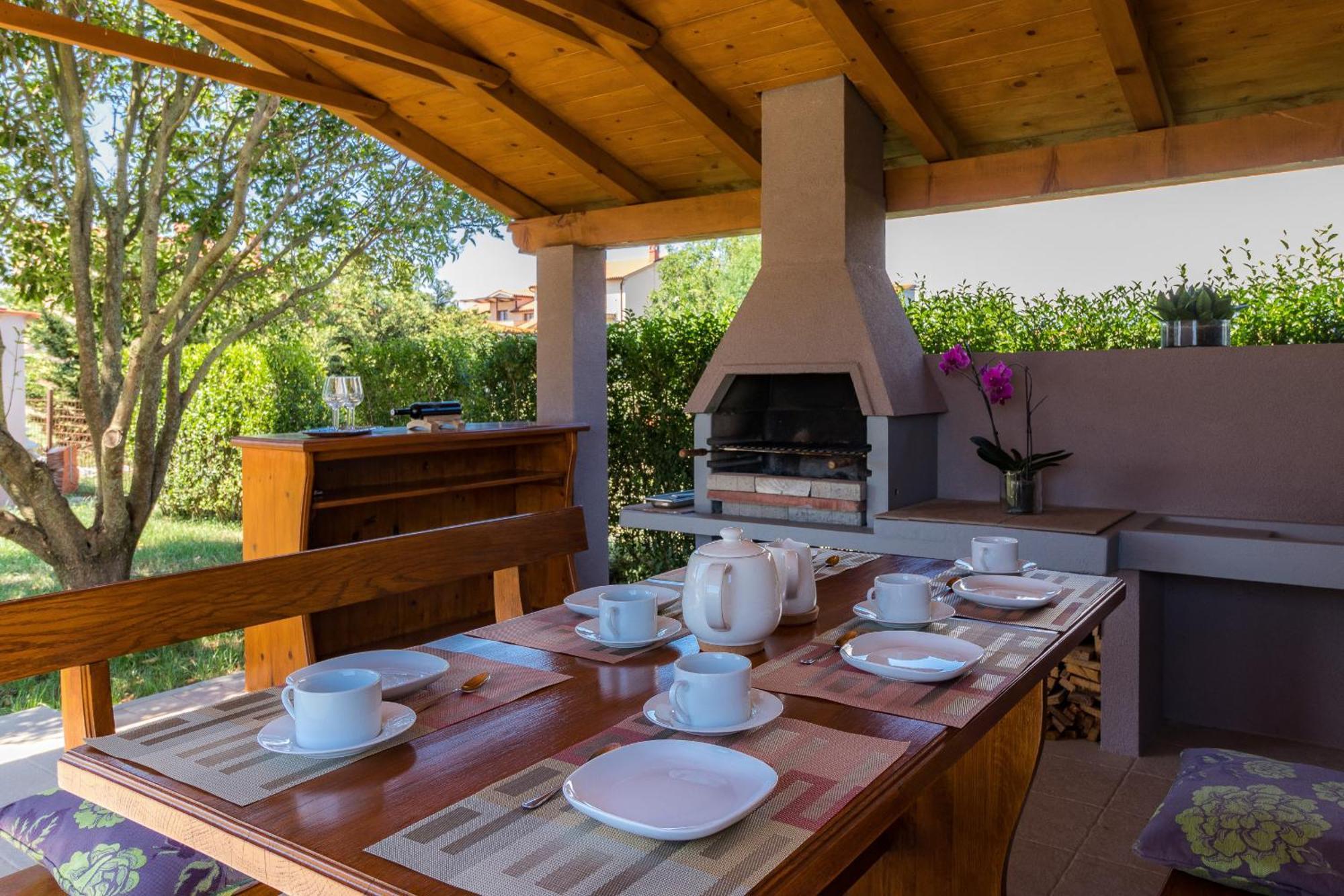 Villa Roma Near Pula For 6 People With Private Pool Jadreški Exteriér fotografie