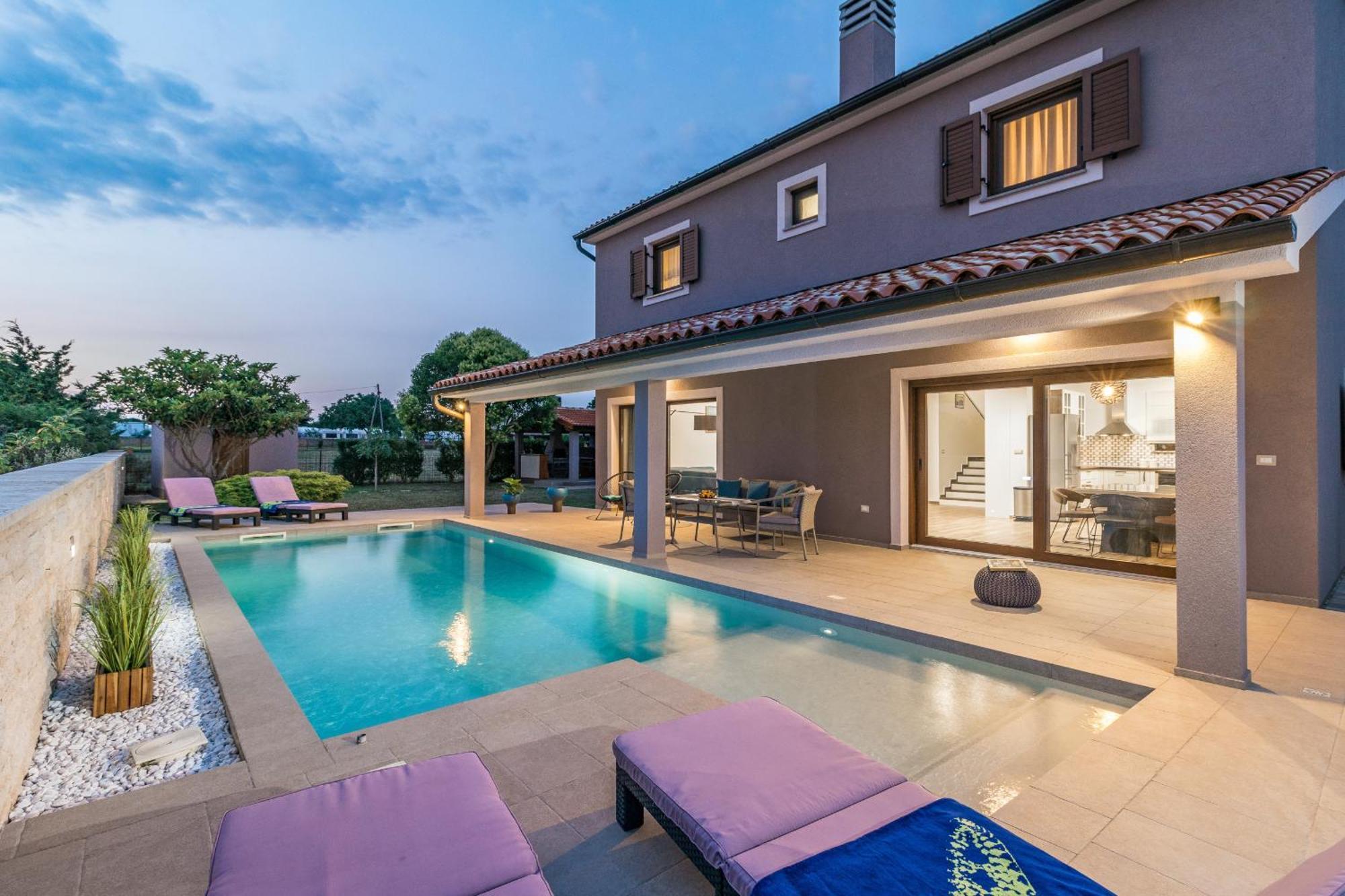 Villa Roma Near Pula For 6 People With Private Pool Jadreški Exteriér fotografie