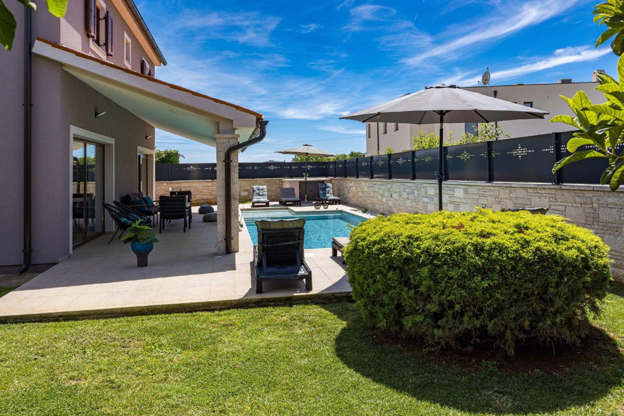 Villa Roma Near Pula For 6 People With Private Pool Jadreški Exteriér fotografie
